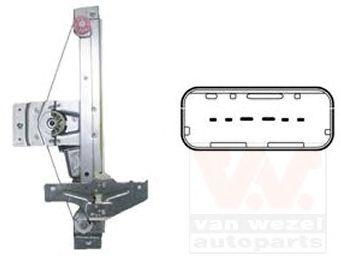 VAN WEZEL 4029265 -  Подъемное устройство для окон